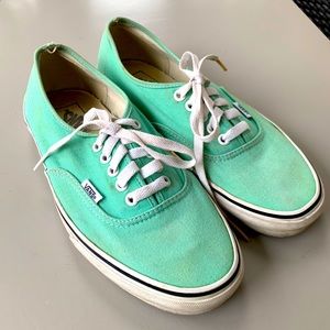 Mint Green Vans